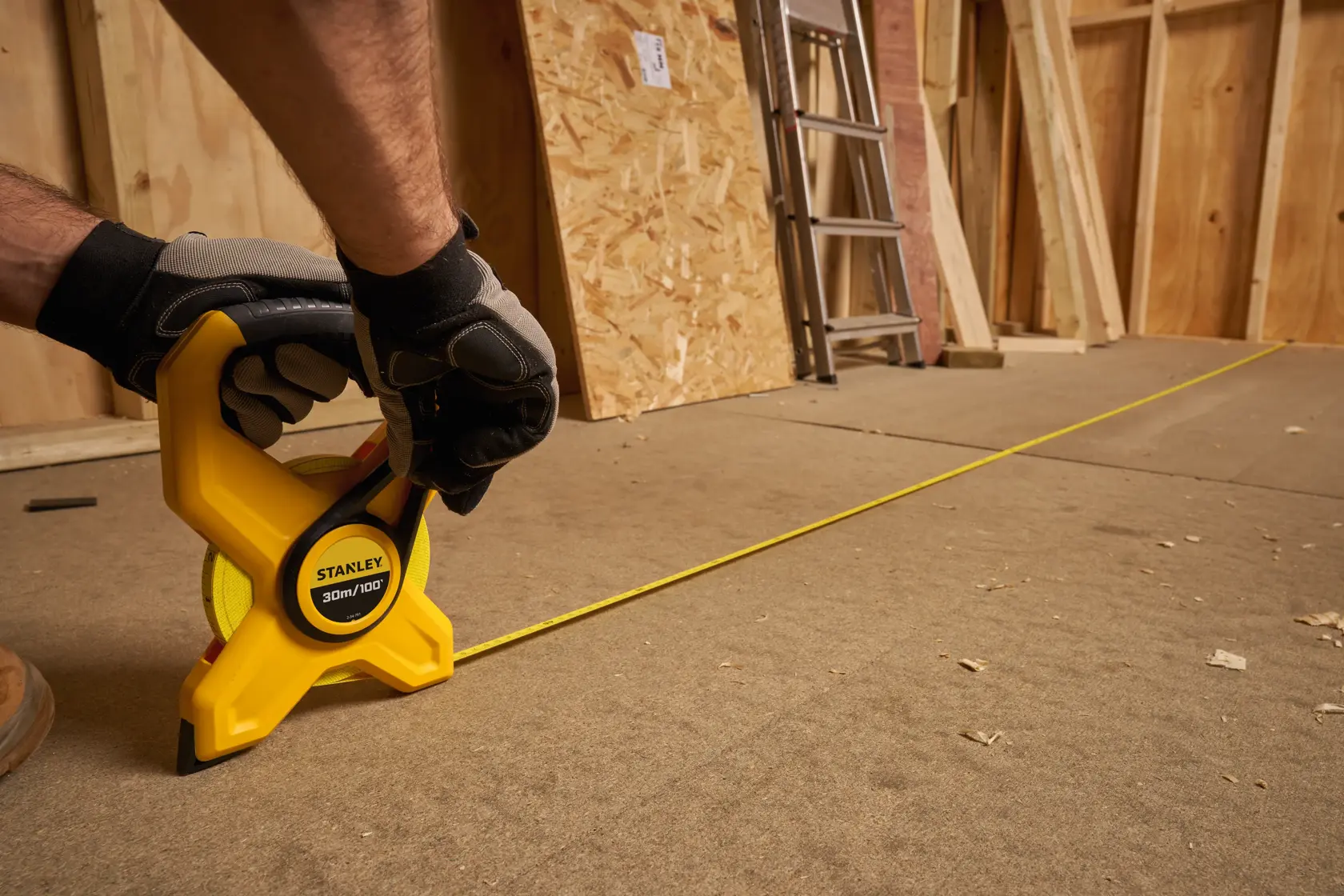 STANLEY® 100 ft./30m Fibreglass Long Tape Measure