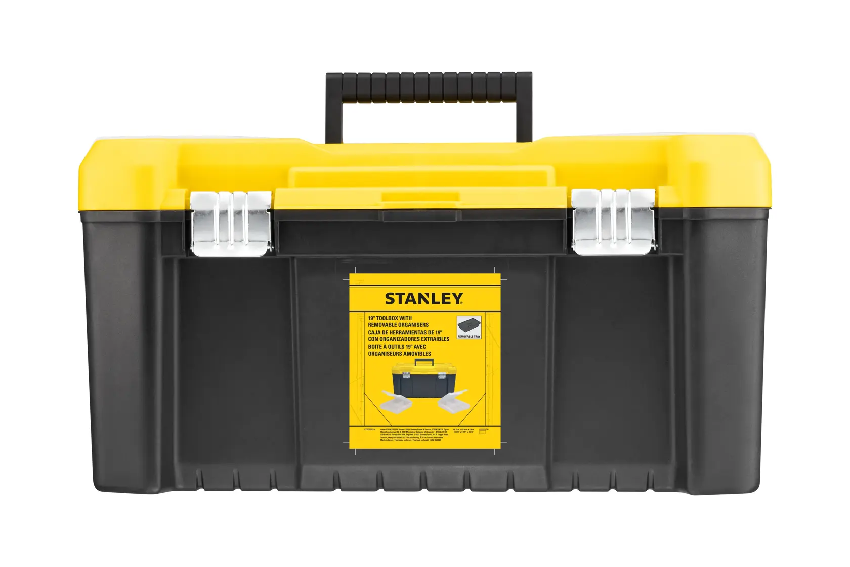 STANLEY® Large Toolbox with removable organisers