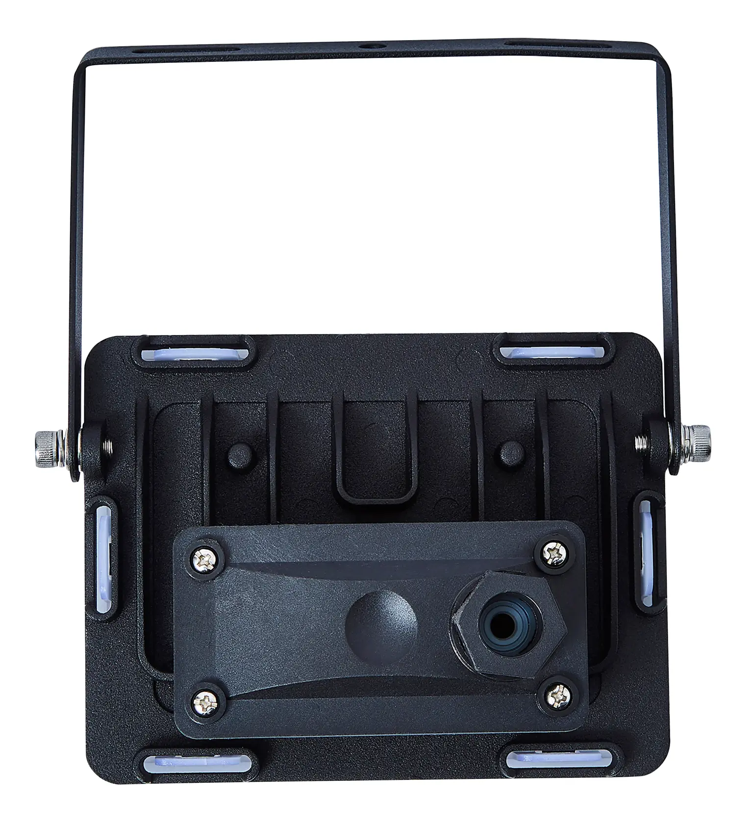 STANLEY SXLS38928E photography of black work light rear view on white background.